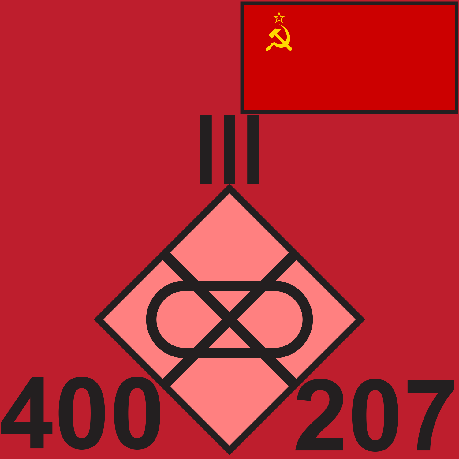 RED SOV 400 MRR 1989